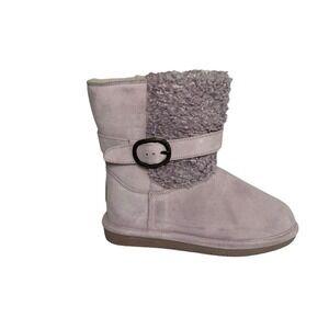 BEARPAW Millie Suede Lamb Wool Blush Light Pink Women's Size 7 No Box